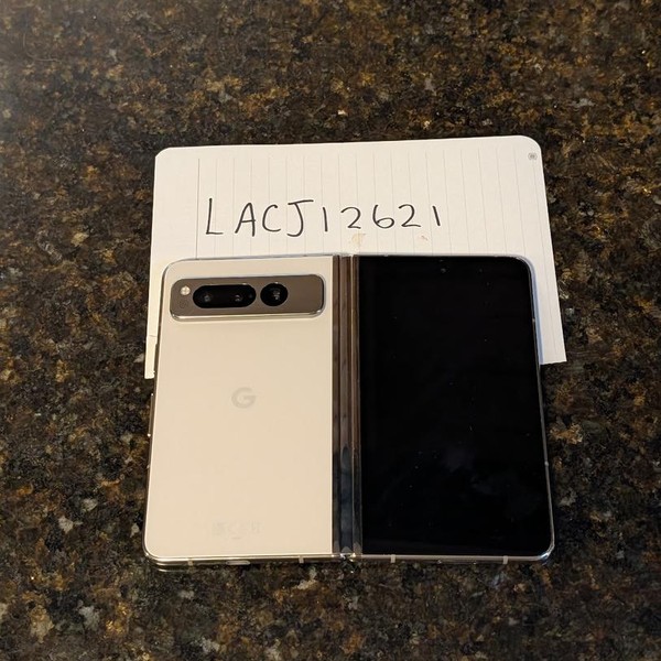 Google Pixel Fold - Unlocked, 256 GB, Porcelain, 12 GB, G9FPL