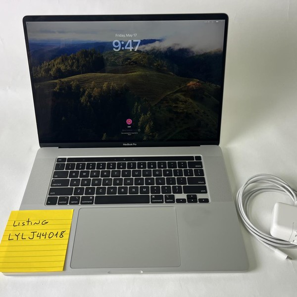 MacBook Pro 2019 - 16 inch - 8 TB, Silver, 64 GB, Intel Core i9