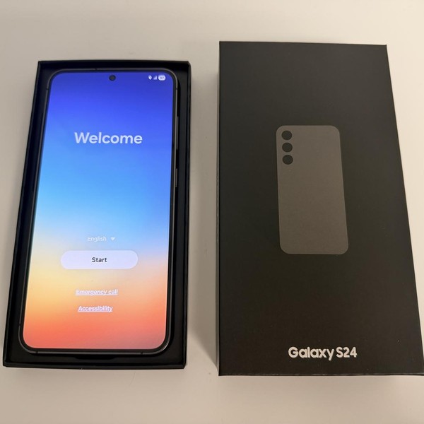 Samsung Galaxy S24 - T-Mobile, 128 GB, Black, 8 GB, SM-S921U