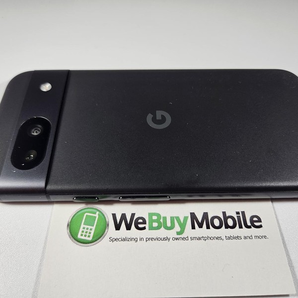 Google Pixel 8a - Unlocked, 128 GB, Obsidian, 8 GB, GKV4X, Sub-6 5G