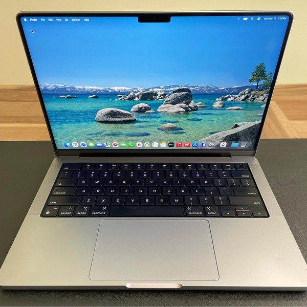 MacBook Pro 2021 - 14 inch - 512 GB, Gray, 16 GB, Apple M1 Pro 10-core
