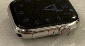 Good
													Apple Watch Series 7 45mm - Unlocked, Silver, A2477 - Cellular, Hermes, photo 4 of 8
