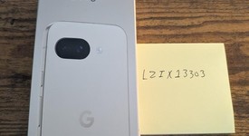 New
													Google Pixel 9a - Unlocked, Porcelain, 128 GB, 8 GB, photo 1 of 3