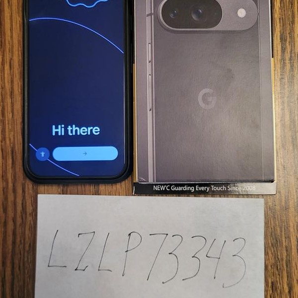 Google Pixel 9 - Unlocked, 128 GB, Obsidian, 12 GB, G2YBB