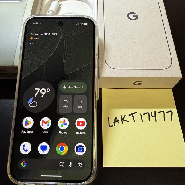 Google Pixel 11 Pro - Unlocked, 256 GB, Olive, 12 GB, G7SWN