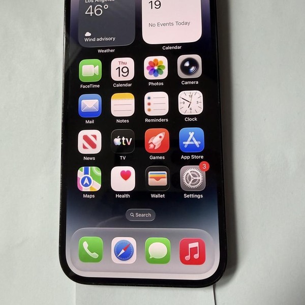 Apple iPhone 14 Pro - Unlocked, 128 GB, Black, A2650