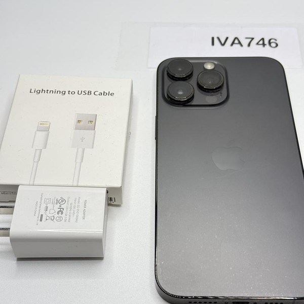 Apple iPhone 14 Pro Max - Unlocked, 128 GB, Black, A2651