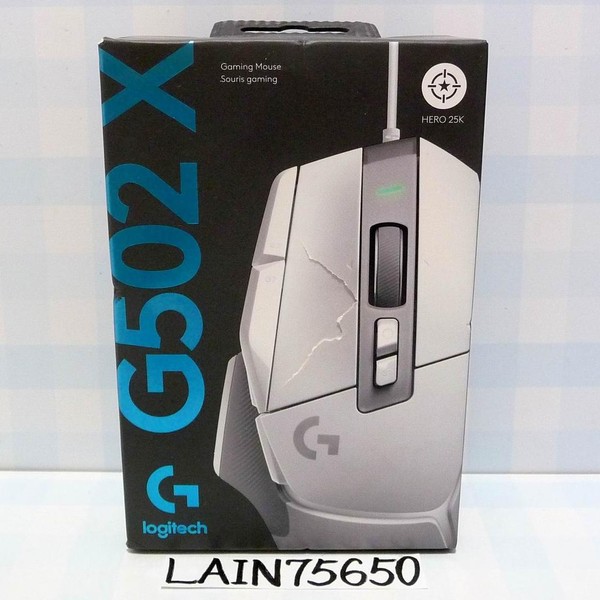 Logitech G502 X Gaming Mouse - White