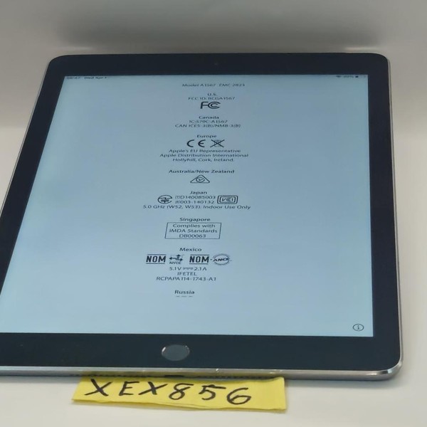 Apple iPad Air 2 - Unlocked, 128 GB, Gray