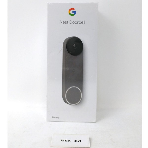 Google Nest Doorbell 3rd Gen (Battery) - Ash