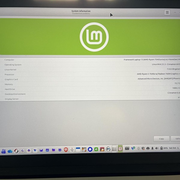 Framework Laptop 13 (2023) - 1 TB, Silver, 16 GB, AMD Ryzen 5