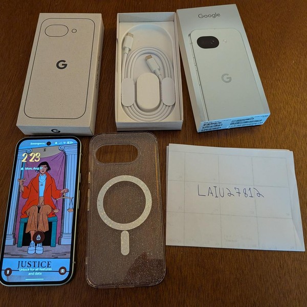 Google Pixel 10a - Unlocked, 128 GB, Fog, GE1GQ