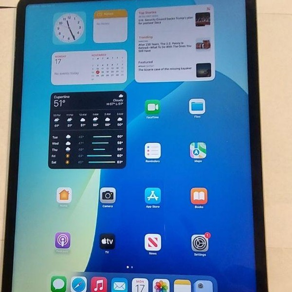 Apple iPad Pro 12.9 inch 5th Gen 2021 - Unlocked, 128 GB, Gray