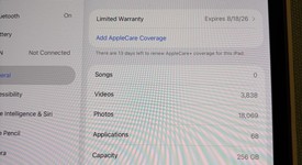 Mint
													Apple iPad Pro 11" (M4) 2024 - Wi-Fi, Black, 256 GB, 8 GB, A2836, Standard Glass, photo 2 of 10