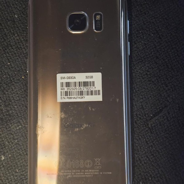 Samsung Galaxy S7 - AT&T, 32 GB, Rose Gold, SM-G930A