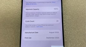 Good
													Apple iPhone Air - Unlocked, Sky Blue, 256 GB, A3260, photo 4 of 5