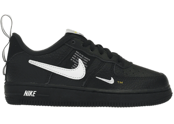 Nike Air Force 1 Low LV8 Utility Black White (PS) for sale