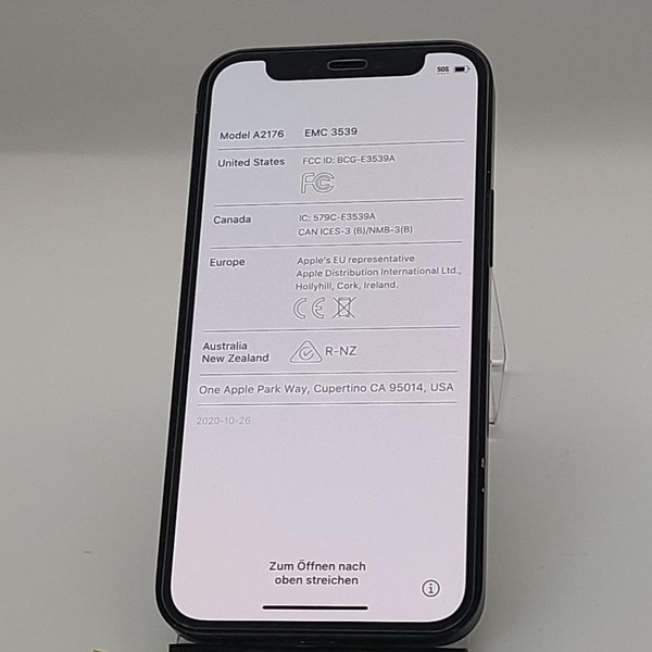 Apple iPhone 12 Mini - AT&T, 64 GB, Black, A2176