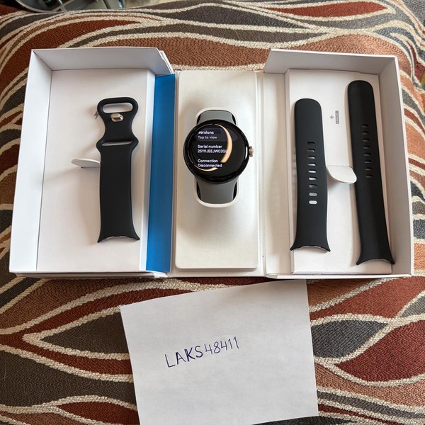 Google Pixel Watch - Wi-Fi, Gold, Wi-Fi