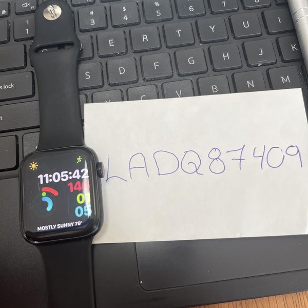 Apple Watch SE 2nd Gen 44mm - Unlocked, Midnight, A2727 - Cellular, Aluminum