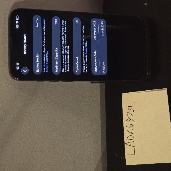 Apple iPhone 16e - Unlocked, 256 GB, Black, A3212