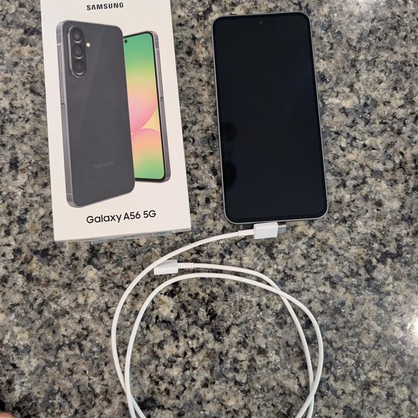 Samsung Galaxy A56 5G - Unlocked, 256 GB, Graphite, 8 GB