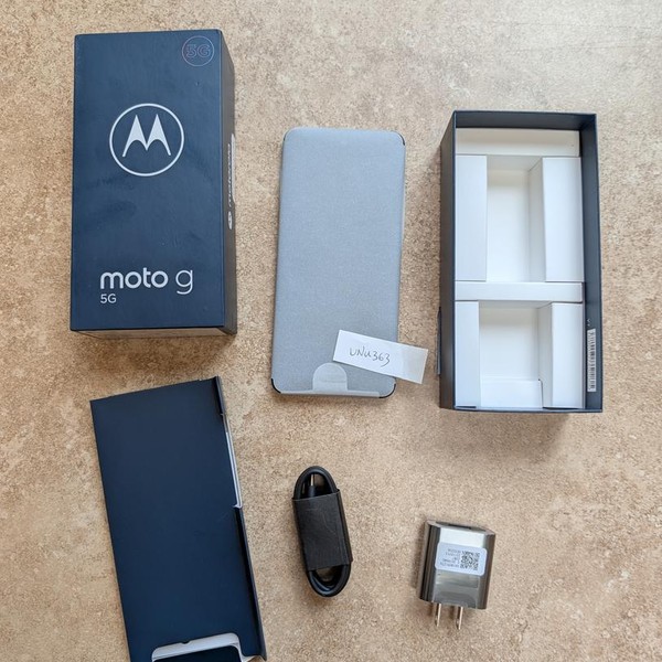 Moto G 5G (2022) - Unlocked, 64 GB, Gray, 4 GB