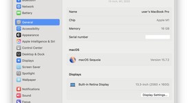 Good
													MacBook Pro 2020 - 13" - Apple M1, Gray, 1 TB, 16 GB, photo 2 of 16