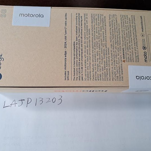 Motorola Edge (2024) - Unlocked, 256 GB, Midnight Blue, 8 GB