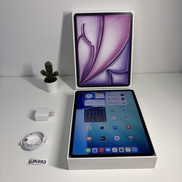 Apple iPad Air 13 inch (M4) 2026 - Unlocked, 128 GB, Purple, A3462
