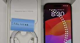 Mint
													Apple iPhone 15 - Unlocked, Black, 128 GB, A2846, photo 1 of 13