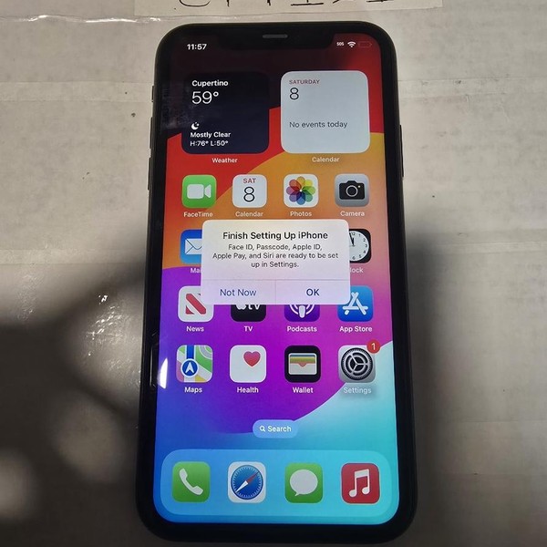 Apple iPhone 11 - Unlocked, 128 GB, Black, A2111