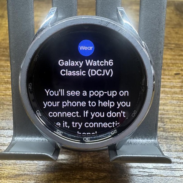 Samsung Galaxy Watch6 Classic - Wi-Fi, Silver, 43mm