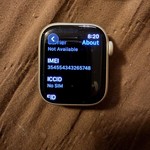 Mint Apple Watch Series 9 41mm - Unlocked, Starlight, A2982 - Cellular, Aluminum