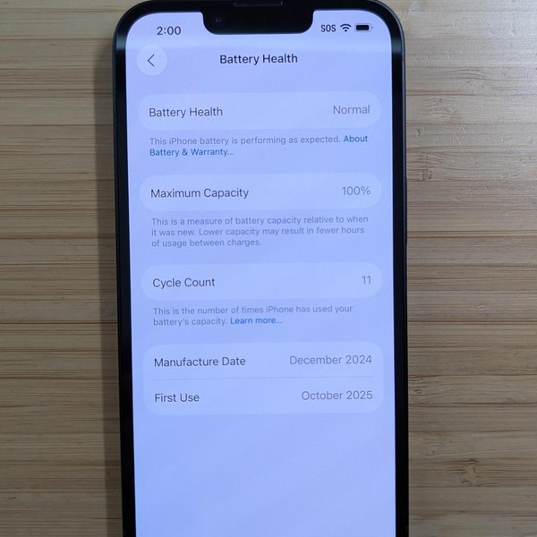 Apple iPhone 16e - Unlocked, 128 GB, Black, A3212