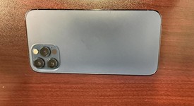 Good
													Apple iPhone 12 Pro - Unlocked Non-US, Pacific Blue, 256 GB, A2406, photo 4 of 11