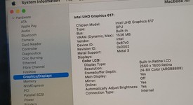 Good
													MacBook Air 2019 - 13" - I5, Silver, 128 GB, 8 GB, photo 5 of 9