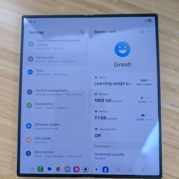 Samsung Galaxy Z Fold6 - Unlocked, 1 TB, Silver, 12 GB, SM-F956U1