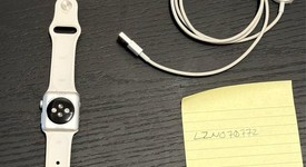 Good
													Apple Watch Series 3 38mm - Silver, A1858, Aluminum - GPS, photo 1 of 5