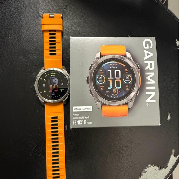 Garmin Fenix 8 - Titanium, AMOLED