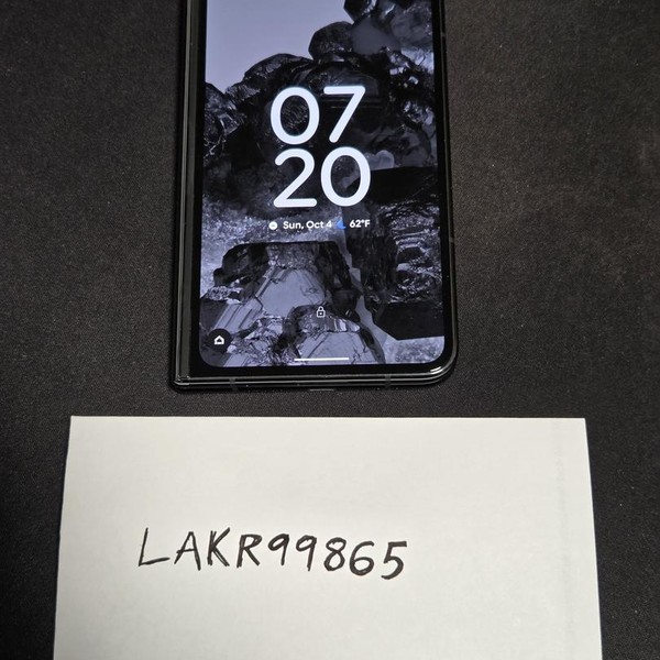 Google Pixel Fold - Unlocked, 256 GB, Obsidian, 12 GB, G9FPL