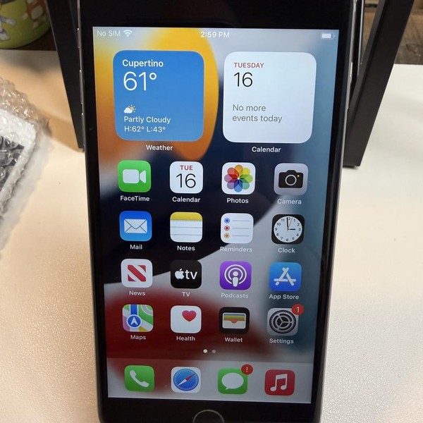 Apple iPhone 6S Plus - Unlocked, Grey, 128 GB, A1687