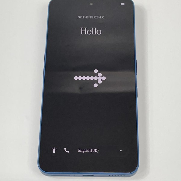 Nothing Phone (3a) - Unlocked, 256 GB, Blue, 12 GB