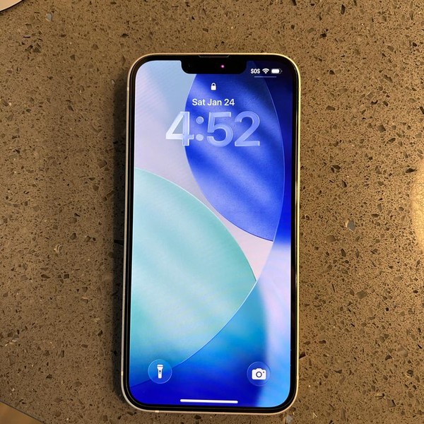 Apple iPhone 14 - Unlocked, Starlight, 128 GB, A2649