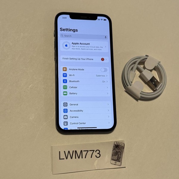 Apple iPhone 12 - Unlocked, 64 GB, Black, A2172