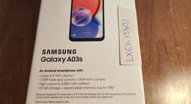 New
													Samsung Galaxy A03s - Cricket, Blue, 32 GB, 3 GB, photo 1 of 6