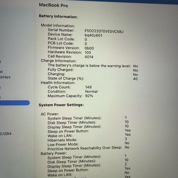 MacBook Pro 2021 - 16 inch - 1 TB, Gray, 16 GB, Apple M1 Pro 10-core