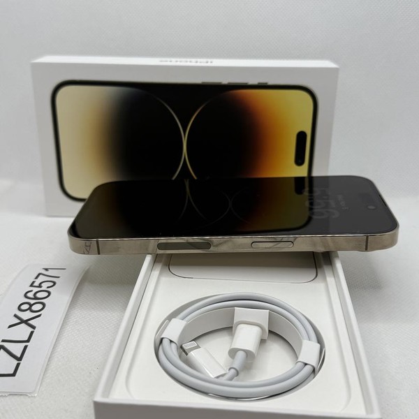 Apple iPhone 14 Pro - Unlocked, 128 GB, Gold, A2650