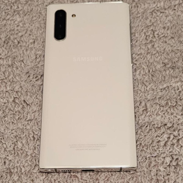 Samsung Galaxy Note 10 - Unlocked, 256 GB, White, 8 GB, SM-N970U1