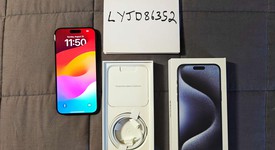 Mint
													Apple iPhone 15 Pro Max - Unlocked, Blue, 1 TB, A2849, photo 1 of 10